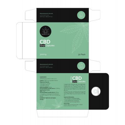 CBDa Oral Capsules 300mg